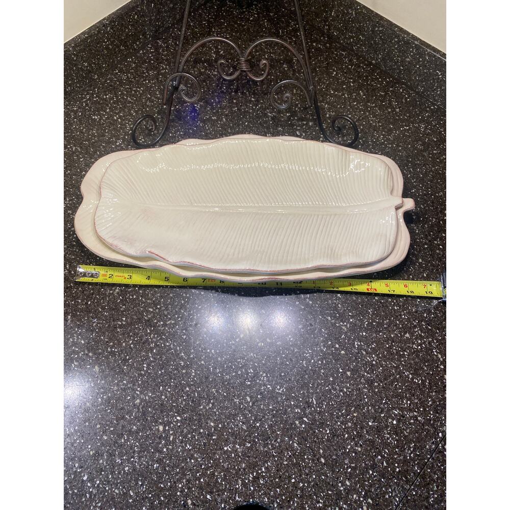 Set of Banana leaf platonic